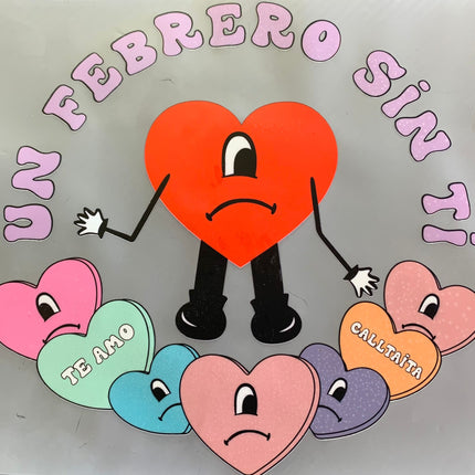 DTF Print - Un Febrero Sin Ti Corazon