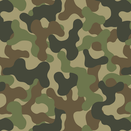 Army Green Camo 12x18
