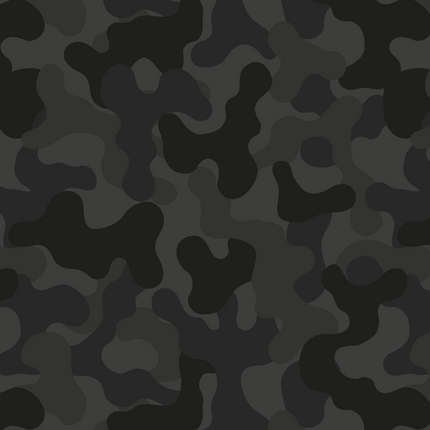 Black Camo 12x18