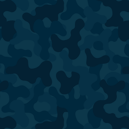 Dark Blue Camo 12x18