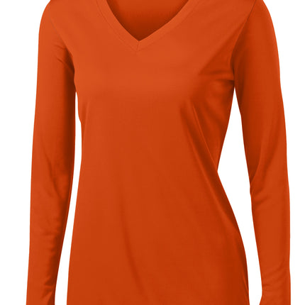 Sport-Tek® Women's Long Sleeve - Deep Orange