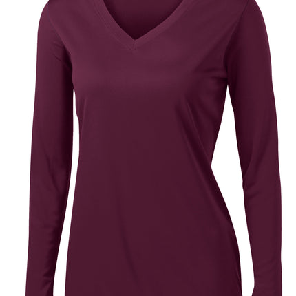 Sport-Tek® Women's Long Sleeve - Maroon
