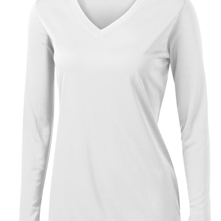 Sport-Tek® Women's Long Sleeve - White