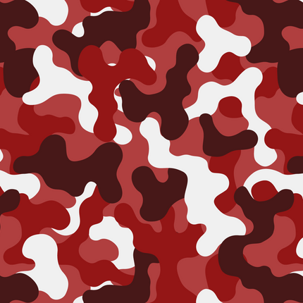 Red Camo 12x18