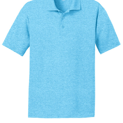 Sport-Tek® Men's Polo - Pond Blue Heather