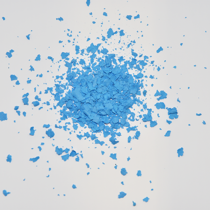 Light Royal Blue Screen Print Confetti