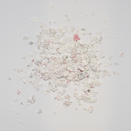 Holiday Glitter White Screen Print Confetti