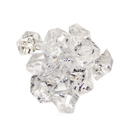 Acrylic Tumbler Shapes - Clear Crystals