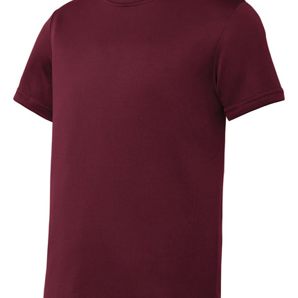Sport-Tek® Youth Short Sleeve - Maroon