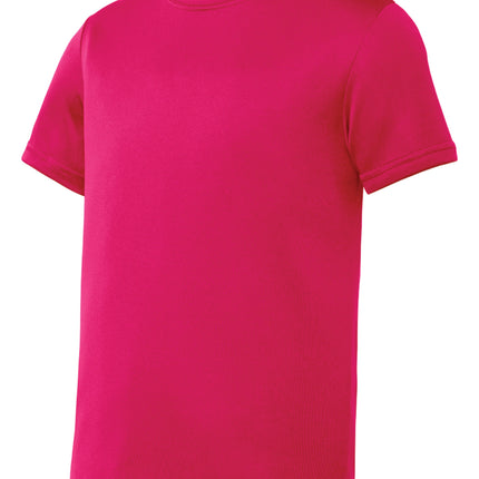 Sport-Tek® Youth Short Sleeve - Pink Raspberry