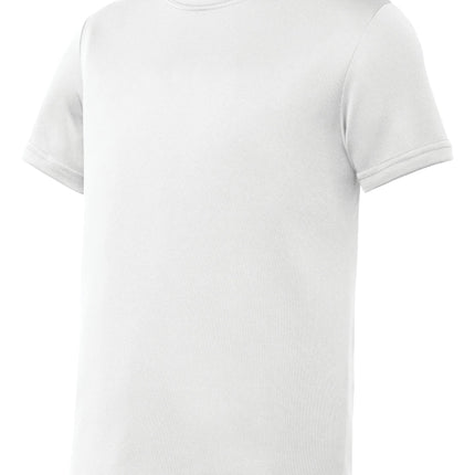 Sport-Tek® Youth Short Sleeve - White
