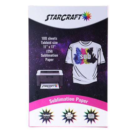 StarCraft Sublimation Paper 11" x 17" - 100 Pack