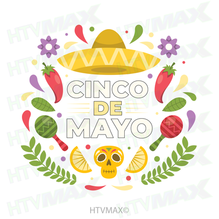 Cinco de Mayo Skull