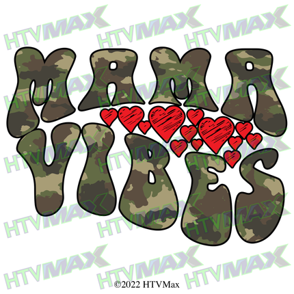 Mom Vibes Camo