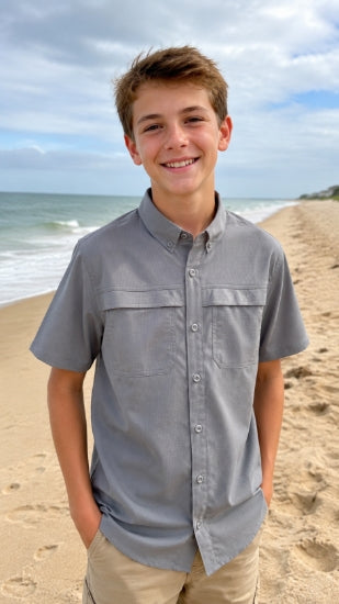 Fishing Shirts Youth BAW® Short Sleeve