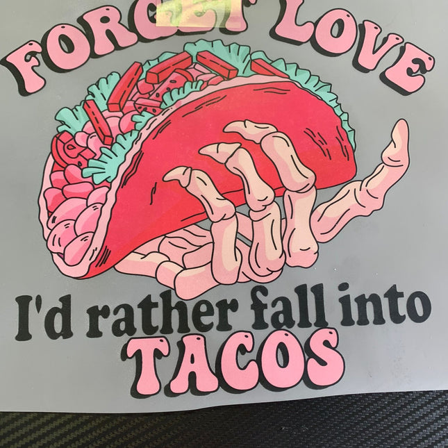 DTF Print - Forget Love