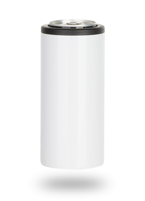 Blank Straight Sublimation Can Cooler - 12 oz