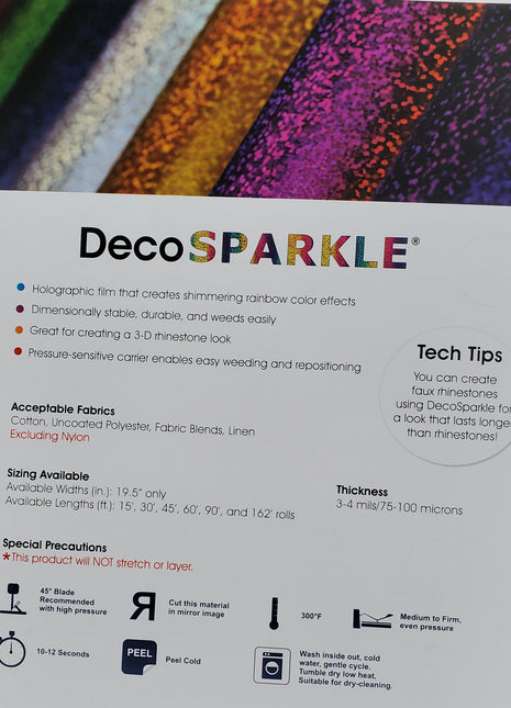 DECOSPARKLE® Holographic HTV