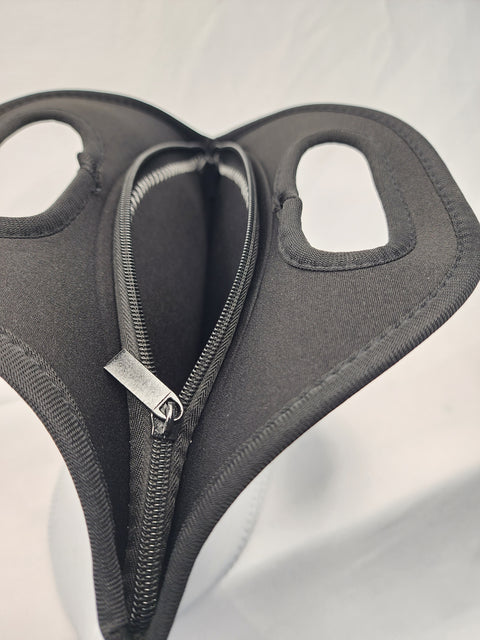 Neoprene lunch bag with zipper,  sublimation ready