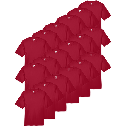 Team®365™ Men's SS Wholesale - Dark Red