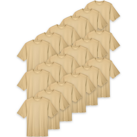 Team®365™ Men's SS Wholesale - Tan