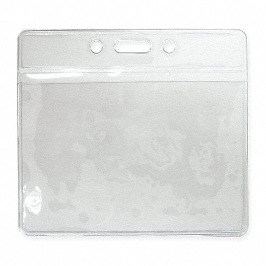 Clear Badge Holders - 10 Pack