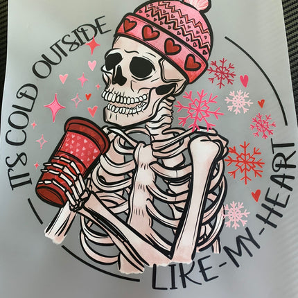 DTF Print - Cold Heart