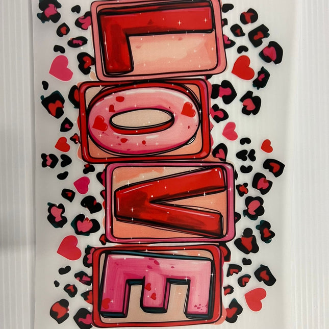 DTF Print - LOVE