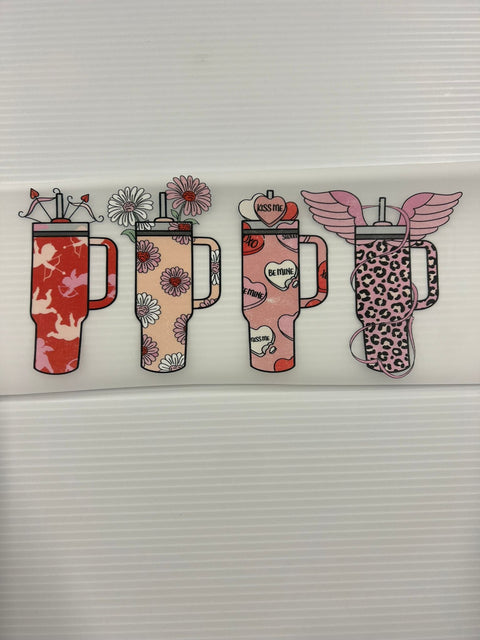 DTF Print - Valentines Tumblers