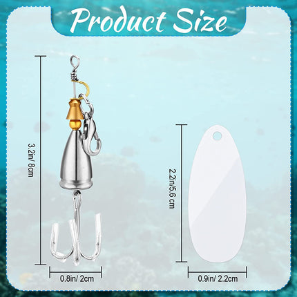 Fish Hook Sublimation Keychain