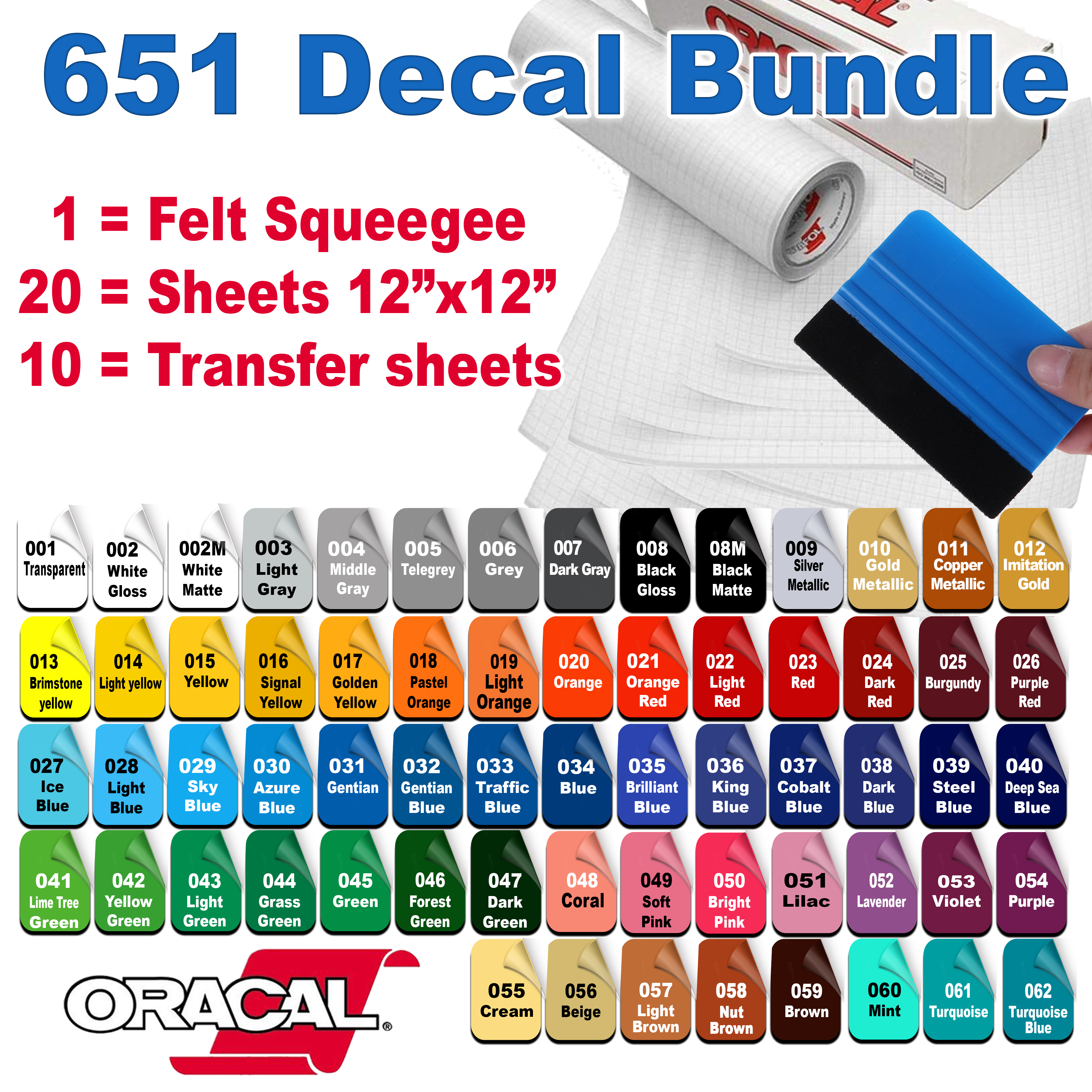 Oracal 651™ Decal - Mystery Bundle – HTVPlus