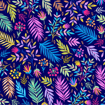 Exotic Floral 12x18