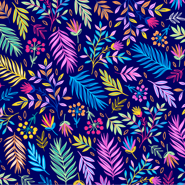 Exotic Floral 12x18