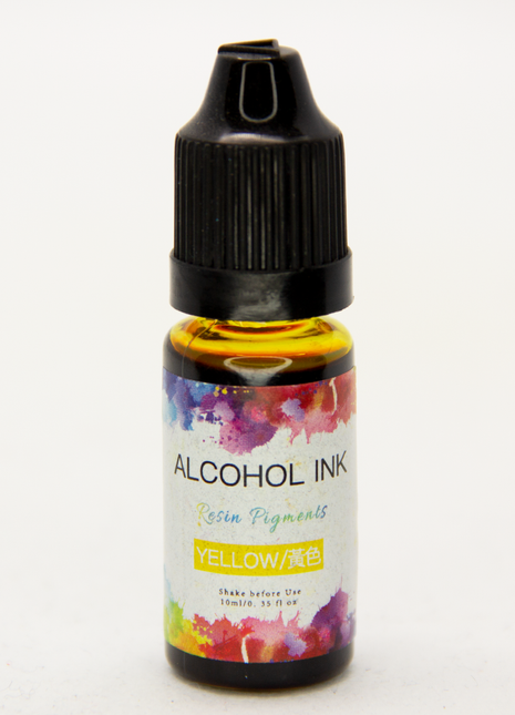 Alcohol Ink - Yellow