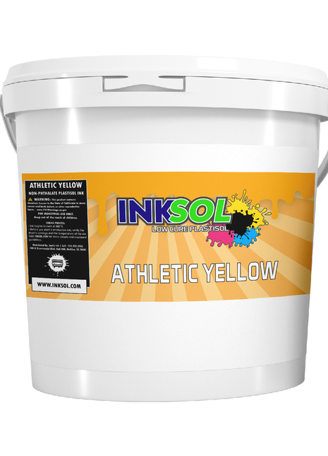 InkSol™ Low Cure Plastisol Athletic Yellow
