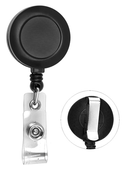 10 pack Round Retractable Badge Reels