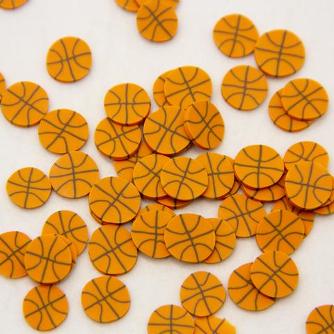 Basketball Clay Shapes