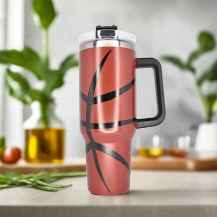 Basketball Travel Tumbler