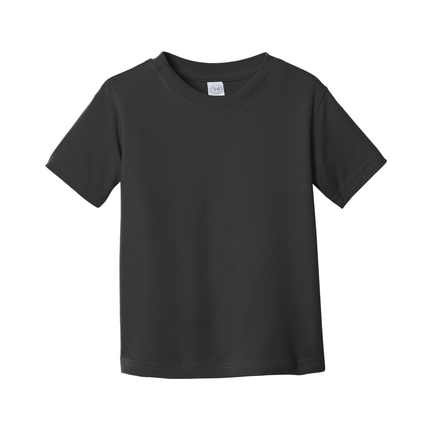 Rabbit Skins Toddler Fine Jersey Tee - Black