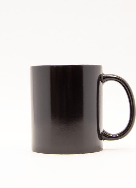 Glossy Black Sublimation Mug - 10 oz