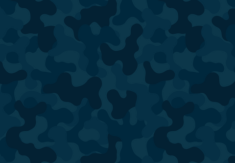 Dark Blue Camo 12x18