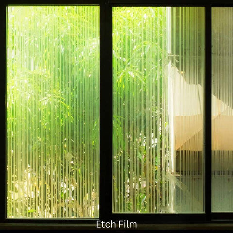 Etched Glass Effect  - Decal Window Vinyl