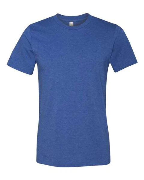 Bella Canvas® - Jersey Tee - Heather True Royal