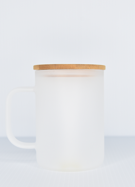 15oz Frosted Single Wall Bamboo Mug