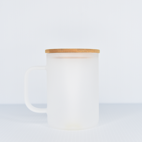 15oz Frosted Single Wall Bamboo Mug