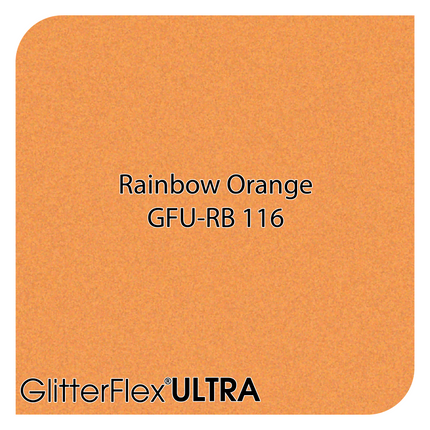 GLITTERFLEX® ULTRA RAINBOWS - 12" x 20" Sheet