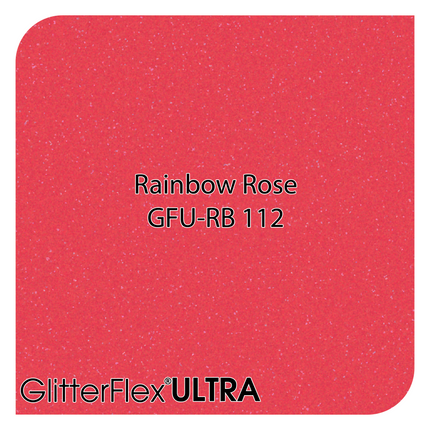 GLITTERFLEX® ULTRA RAINBOWS - 12" x 20" Sheet