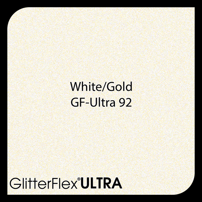 GLITTERFLEX® ULTRA WHITE COMBOS - 12" x 20" Sheet