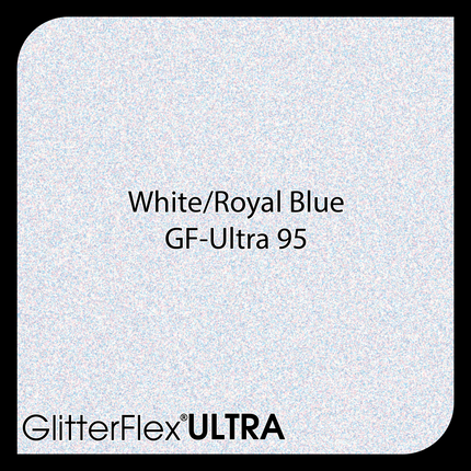 GLITTERFLEX® ULTRA WHITE COMBOS - 20" x 10 Yard (30 Feet)