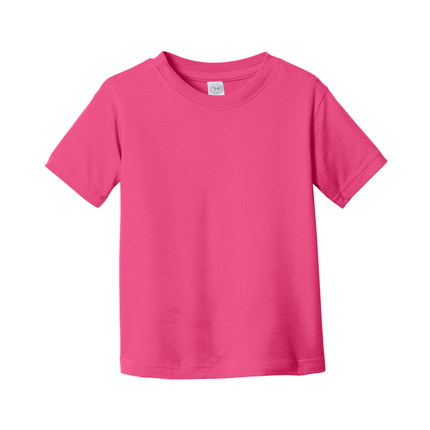 Rabbit Skins Toddler Fine Jersey Tee - Pink